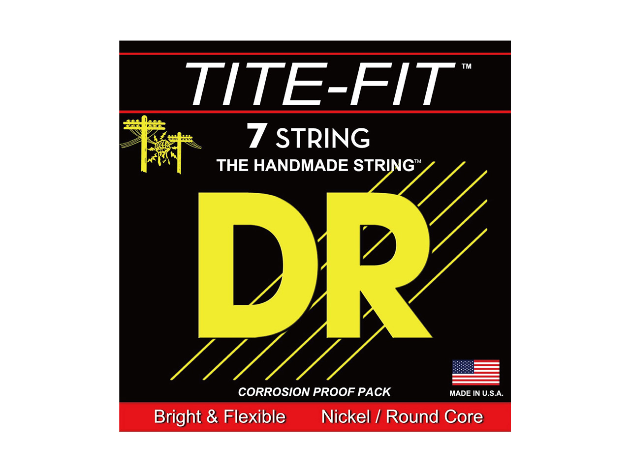 DR Strings(ディーアール) TITE FIT MEDIUM [MT7-10] (エレキギター弦/7弦用)