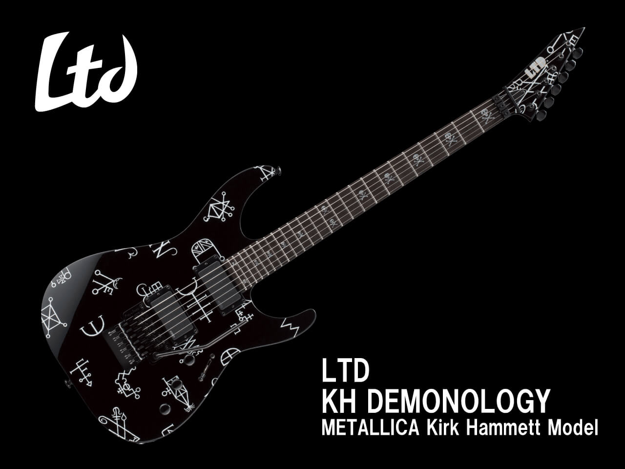 【受注生産】LTD(エルティーディー) KH DEMONOLOGY (METALLICA/Kirk Hammettモデル)