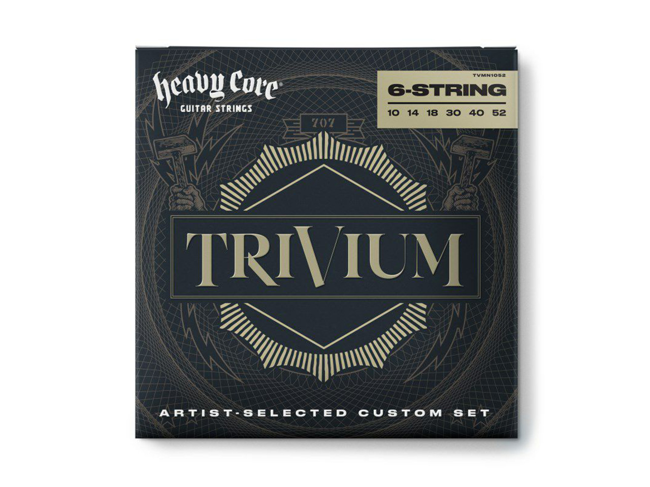 Jim Dunlop(ジムダンロップ) TRIVIUM STRING LAB SERIES: TVMN / TVMN1052 (エレキギター弦)