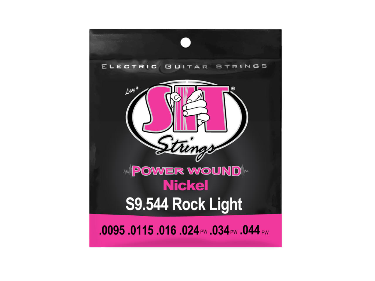 SIT(エスアイティー) POWER WOUND -Nickel Round Wound ROCK LIGHT/ S9.544 (エレキギター弦)