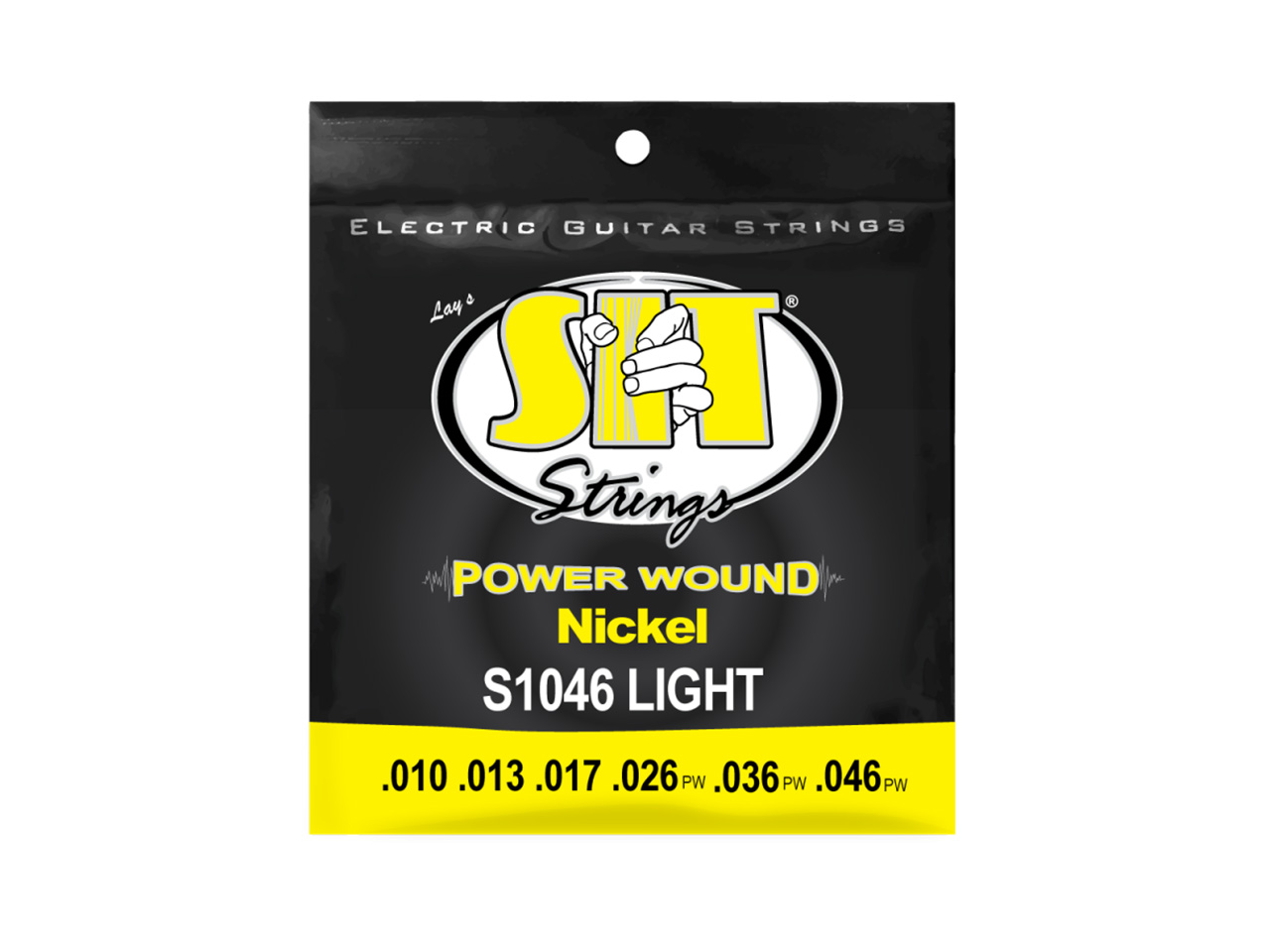 SIT(エスアイティー) POWER WOUND -Nickel Round Wound LIGHT / S1046 (エレキギター弦)