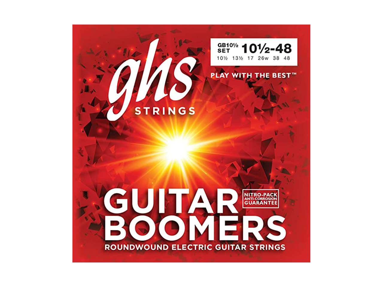 ghs(ジーエイチエス) Boomers Light+ GB10.5 /10.5-48 (エレキギター弦)