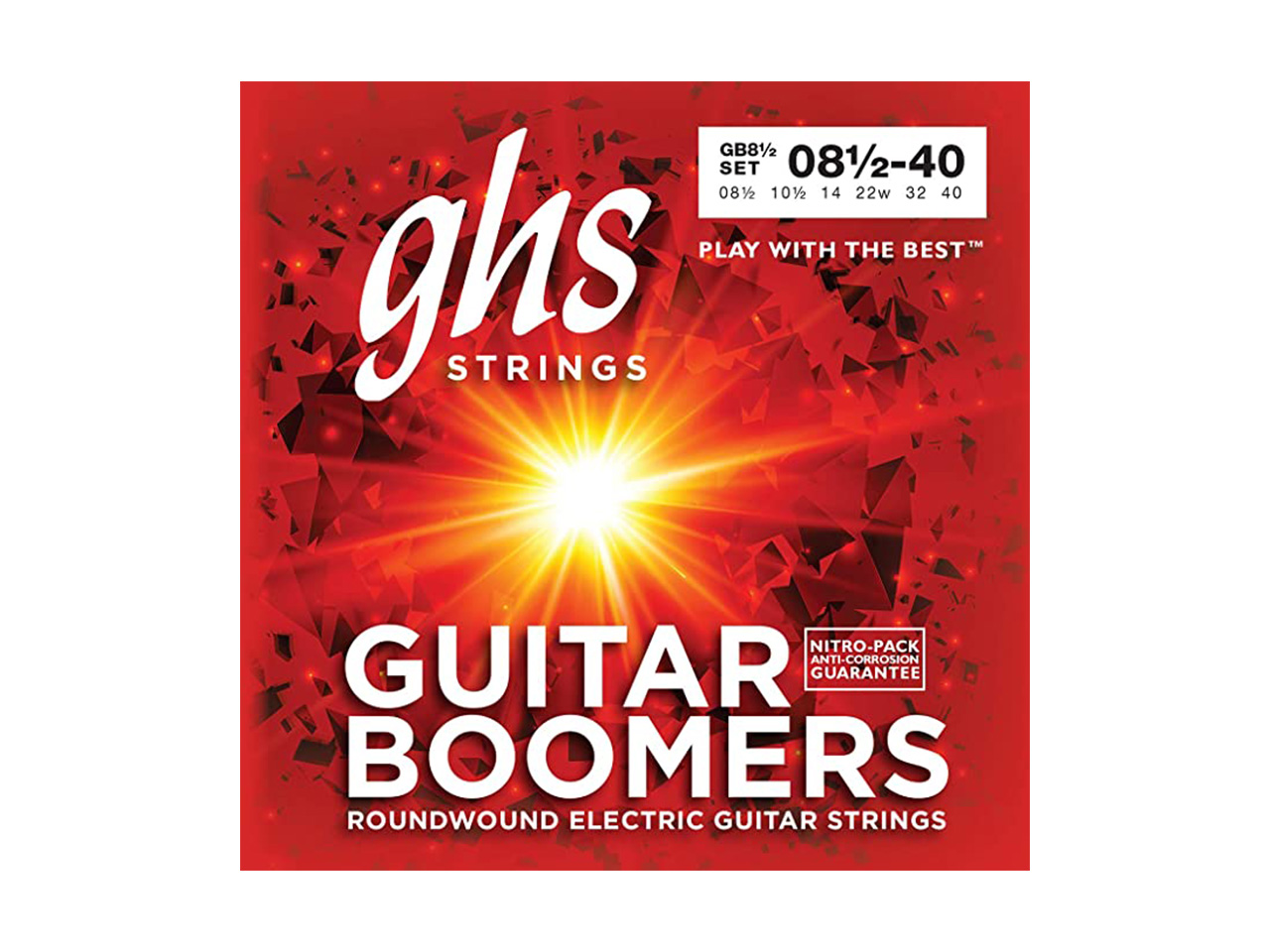 ghs(ジーエイチエス)　Boomers Ultra Light+ GB8.5/8.5-40 (エレキギター弦)