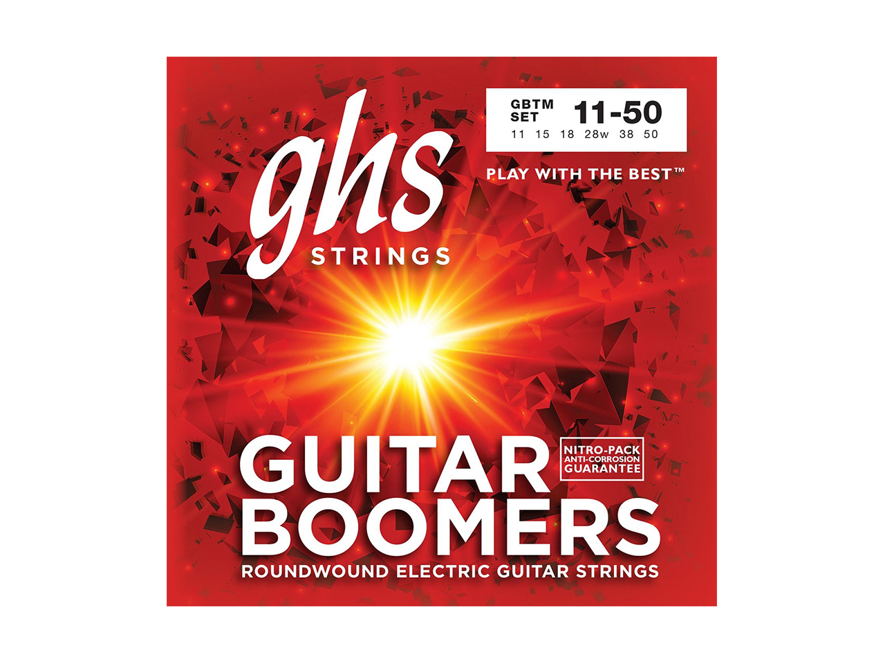ghs(ジーエイチエス) Boomers True Medium GBTM/11-50 (エレキギター弦)