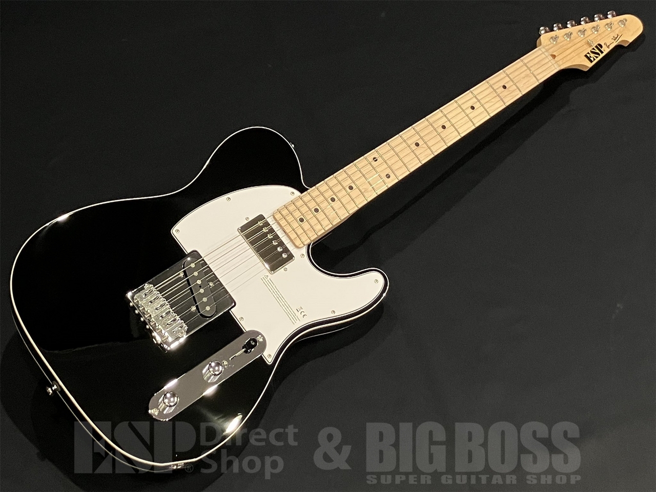 【即納可能】ESP(イーエスピー) RON WOOD SIGNATURE MODEL / Black (Ron Woodモデル) 京都店