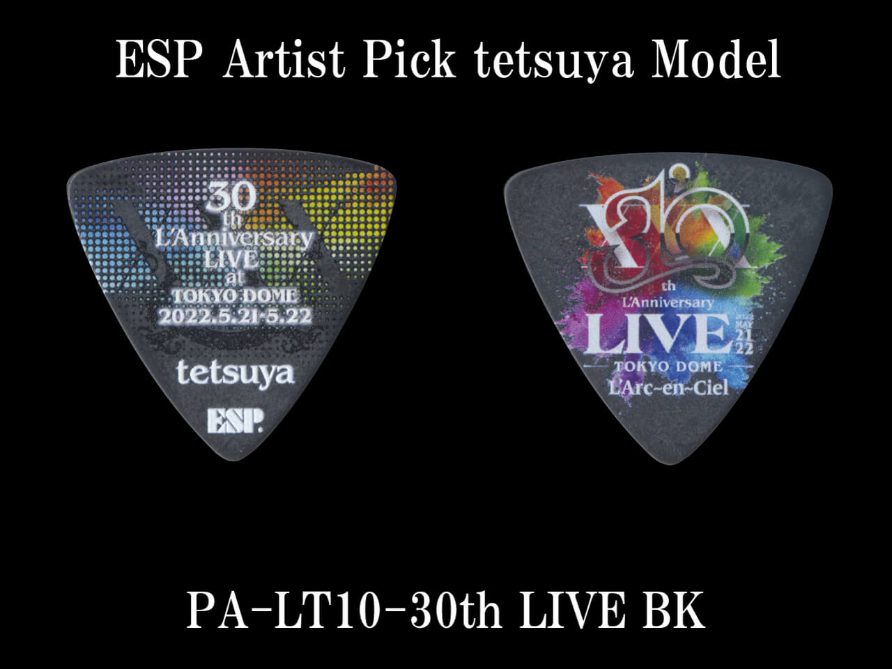ESP Artist Pick Series PA-LT10-30th LIVE BK<br>(L’Arc～en～Ciel/tetsuyaモデル)(イーエスピー)