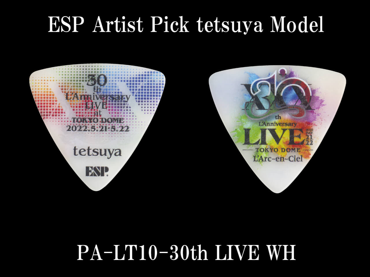 ESP Artist Pick Series PA-LT10-30th LIVE WH<br>(L’Arc～en～Ciel/tetsuyaモデル)(イーエスピー)
