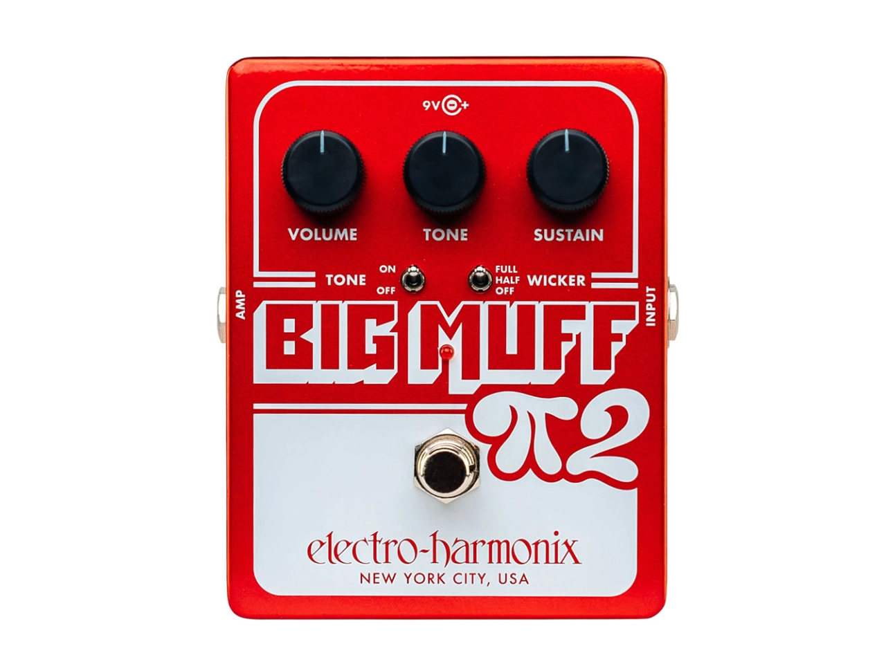 【お取寄せ商品】Electro-Harmonix(エレクトロハーモニックス) BIG MUFF PI 2 with TONE WICKER Dual Op-Amp Fuzz (ディストーション/ファズ)