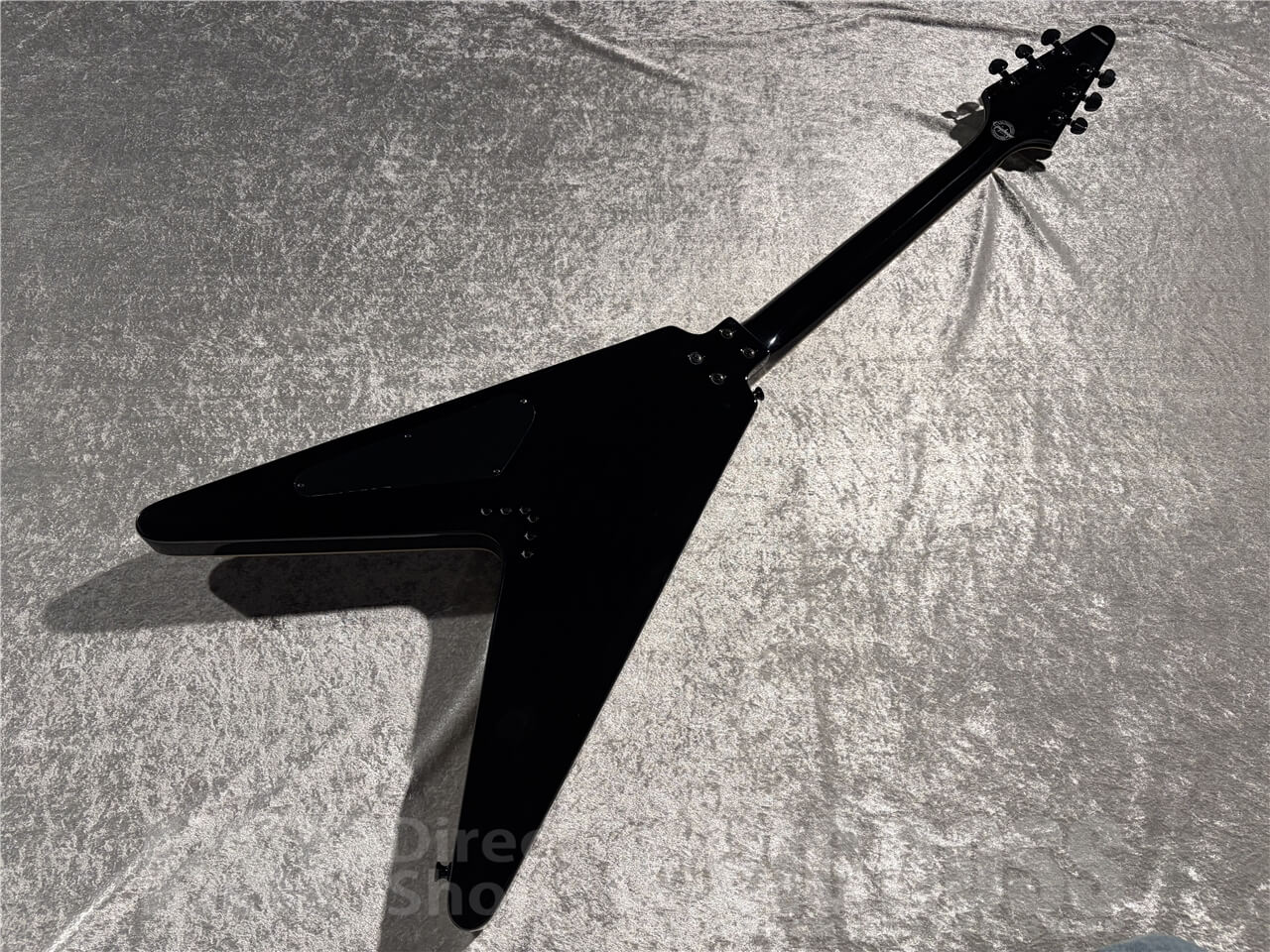 【即納可能/お客様委託中古品】Epiphone(エピフォン) Limited Edition Flying V Custom Ebony w/Black Parts 札幌店 - 6