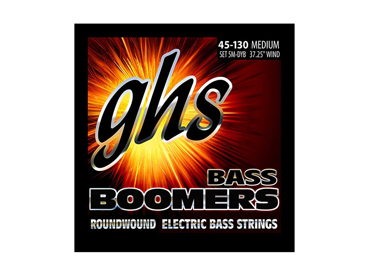 ghs(ジーエイチエス) Bass Boomers® Medium 5M-DYB / 45-130 (エレキベース弦/Long Scale/5弦用 )