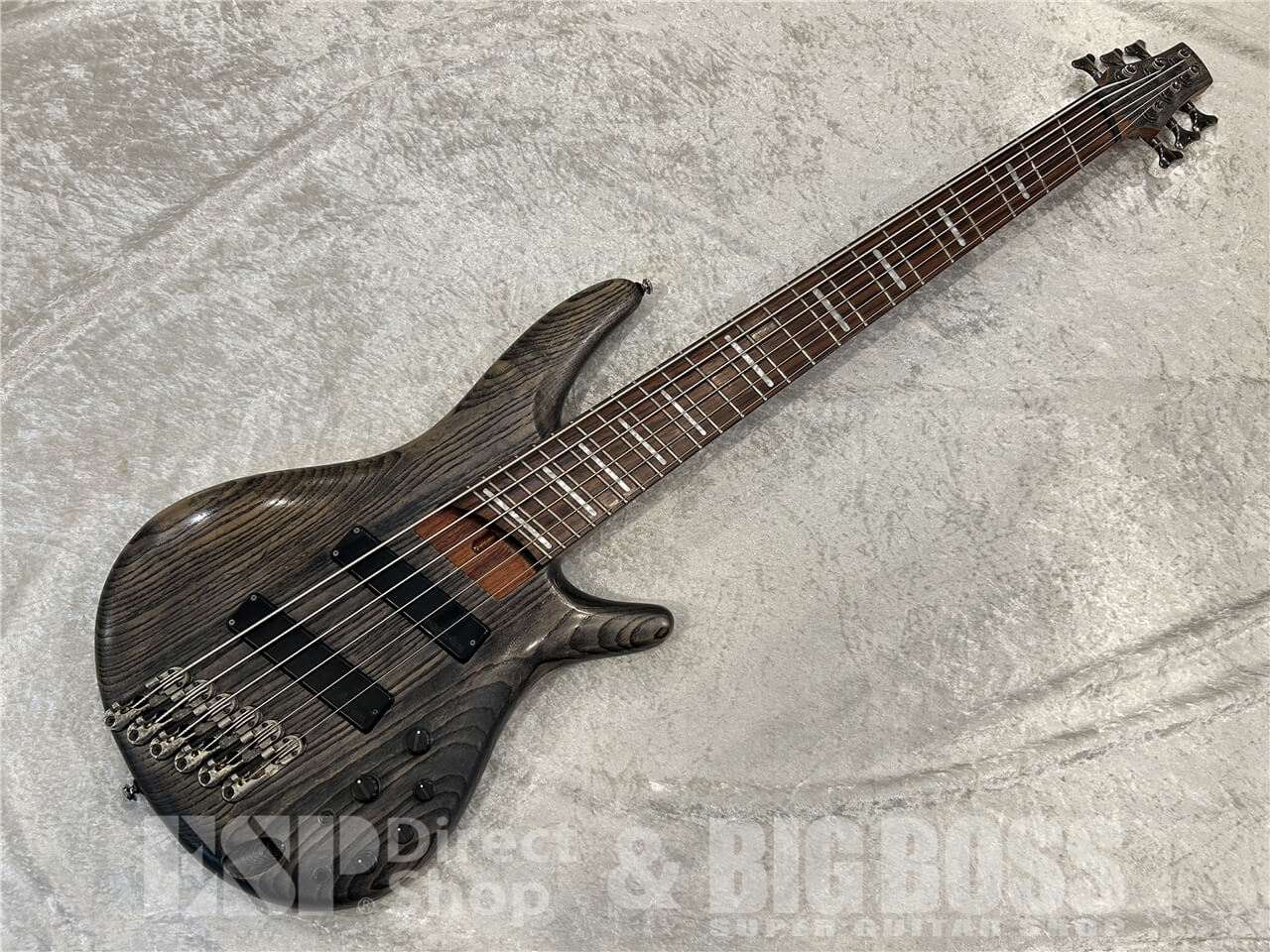 【即納可能/お客様委託品】 Ibanez (アイバニーズ) SRFF806 / Black Stained 仙台店
