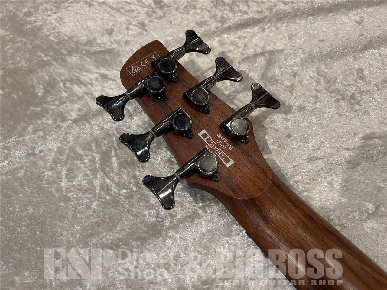 【即納可能/お客様委託品】 Ibanez (アイバニーズ) SRFF806 / Black Stained 仙台店 - 8