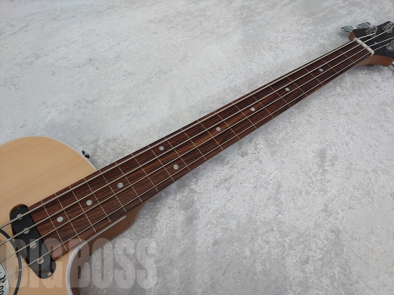 【即納可能】GrassRoots(グラスルーツ) G-AC-BASS-FL / Natural Satin (アコースティックベース) - 6
