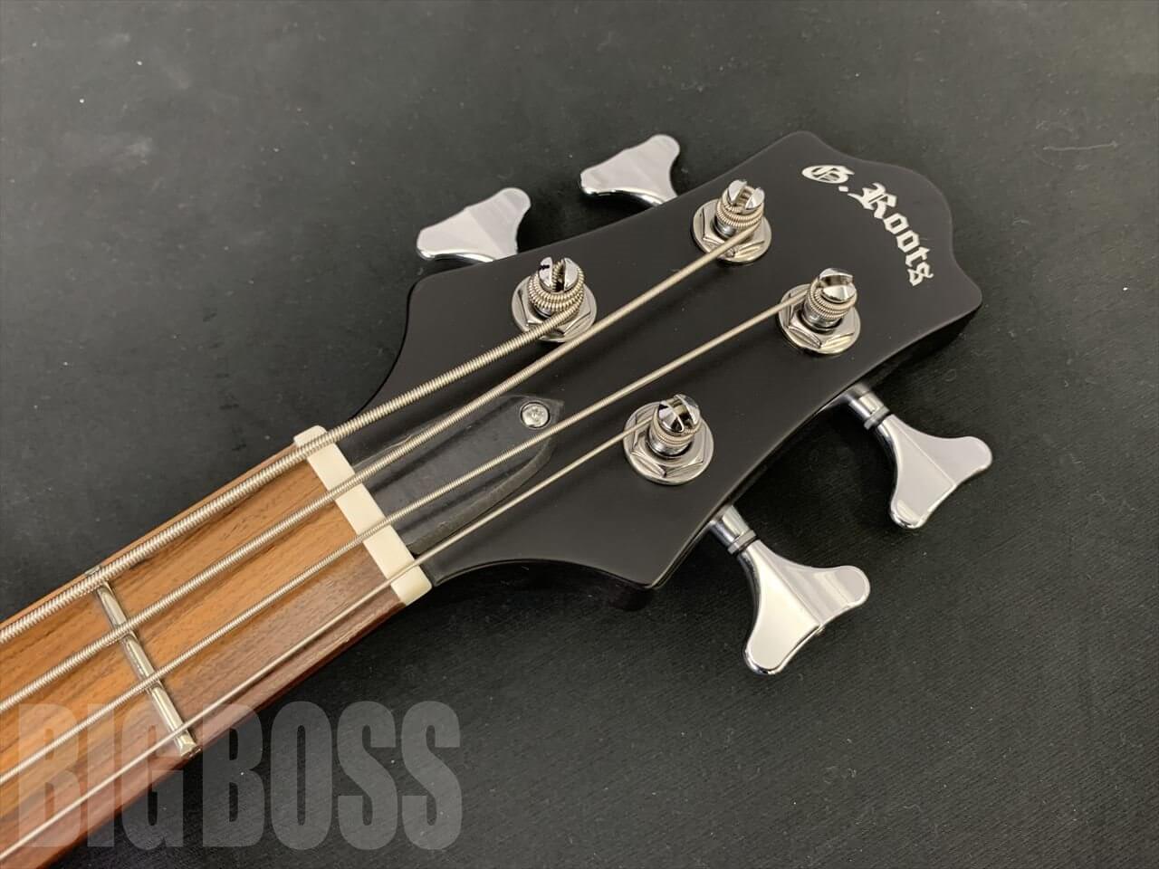 【即納可能】GrassRoots(グラスルーツ) G-AC-BASS / See Thru Black Satin (アコースティックベース) - 3