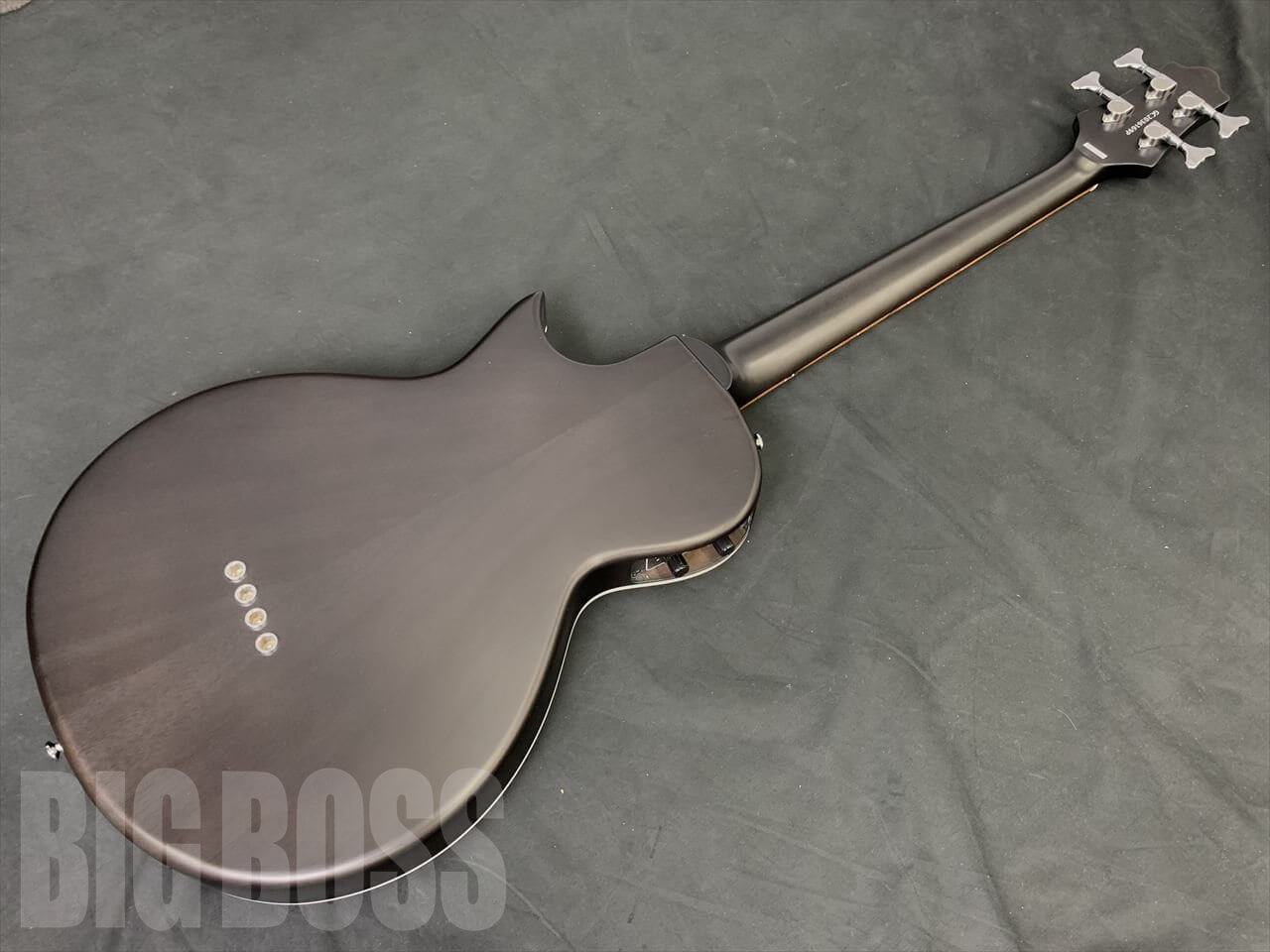 【即納可能】GrassRoots(グラスルーツ) G-AC-BASS / See Thru Black Satin (アコースティックベース) - 4