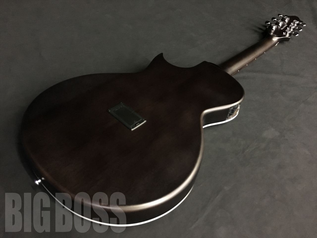 【即納可能】GrassRoots(グラスルーツ) G-AC/S (See Thru Black Satin) (スティール弦エレアコ) - 4