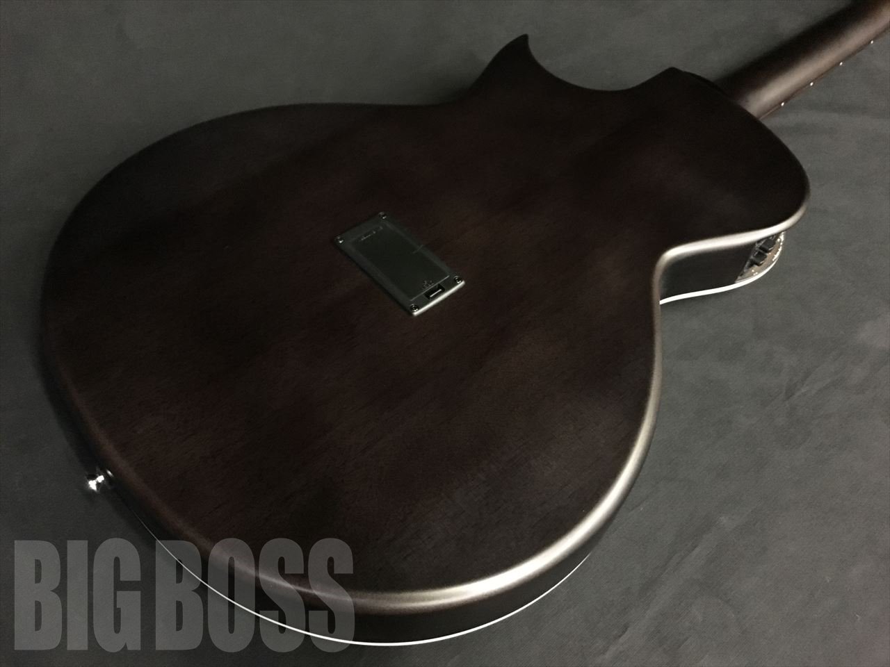 【即納可能】GrassRoots(グラスルーツ) G-AC/S (See Thru Black Satin) (スティール弦エレアコ) - 5