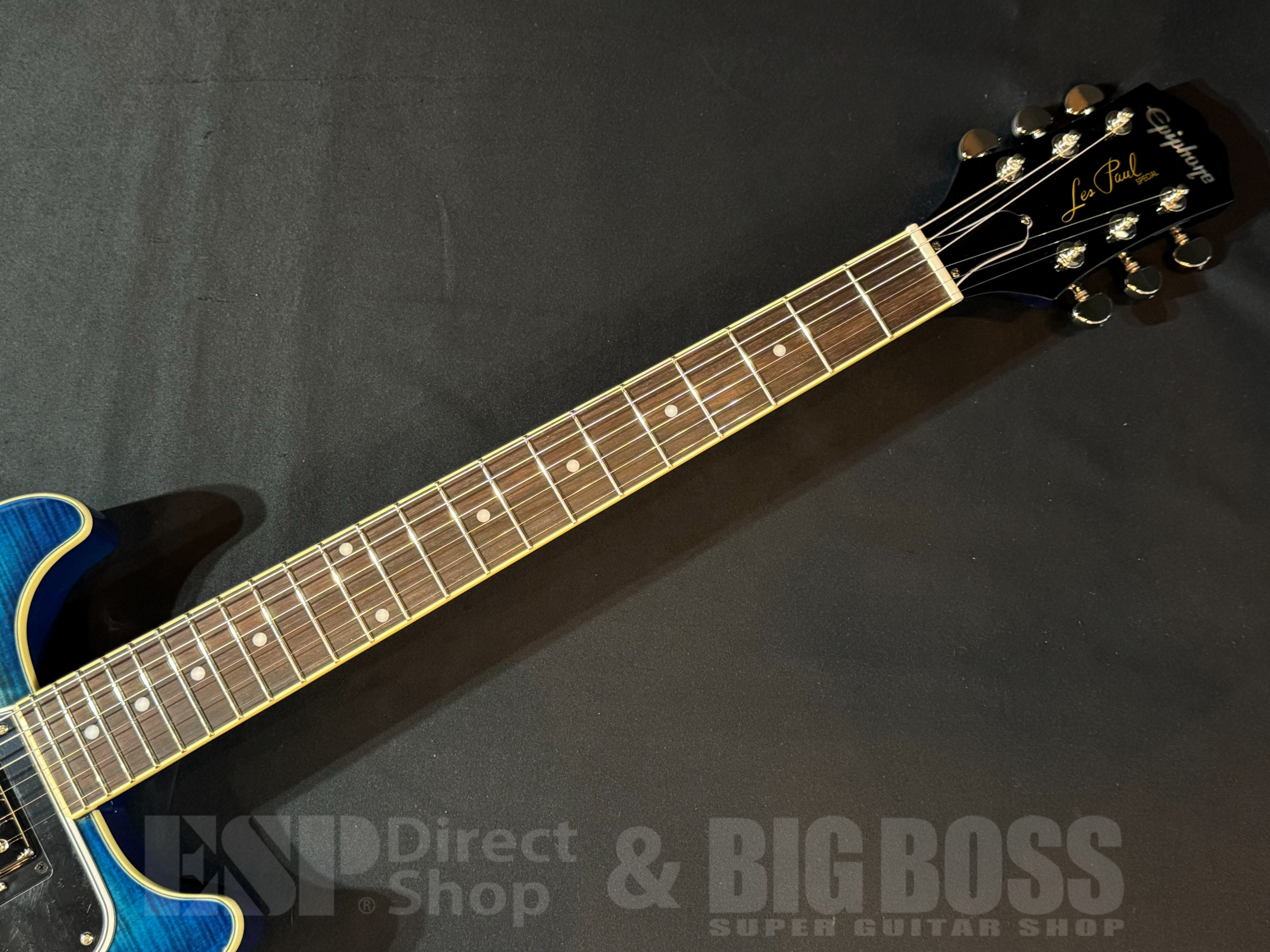 【即納可能】Epiphone(エピフォン) Les Paul Special Double Cut / Figured Ocean Water 大阪店 - 4
