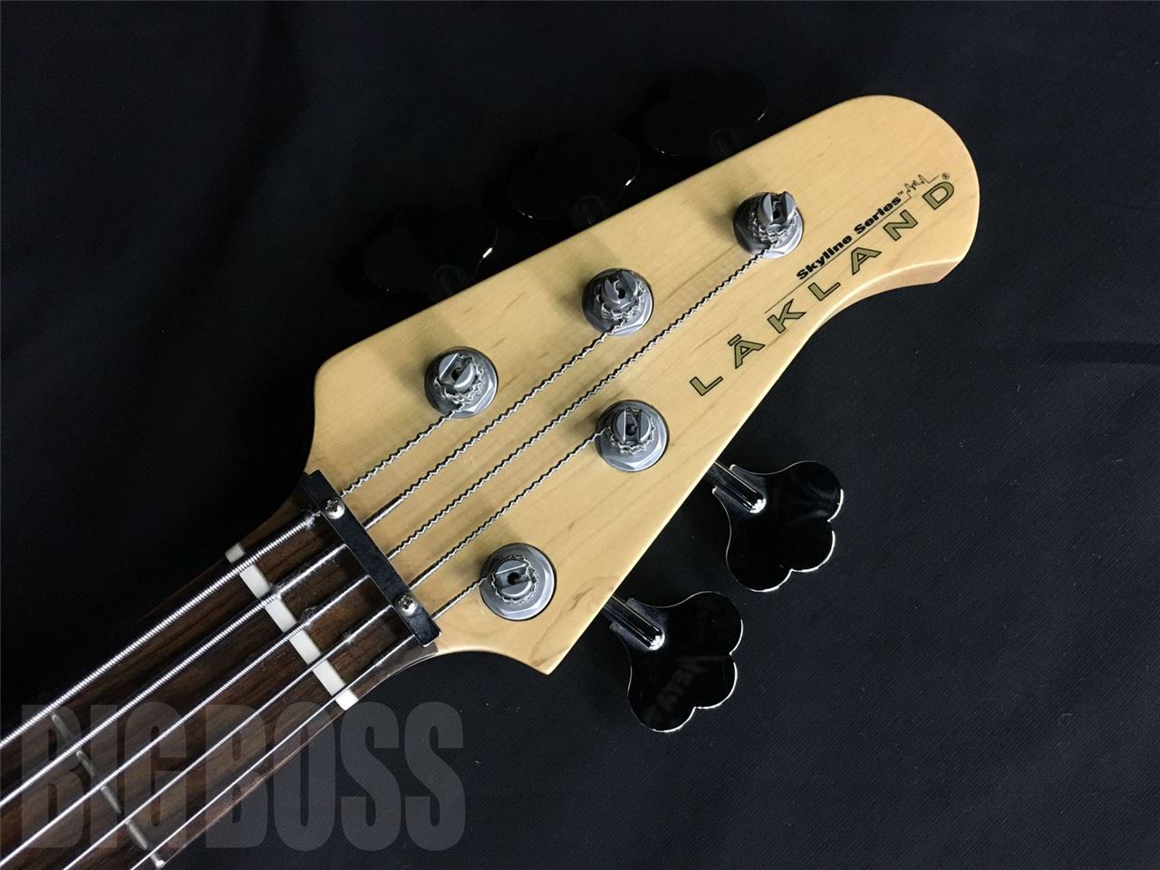 【受注生産】Lakland(レイクランド) Skyline Japan Series SK-5DX Amber Translucent / Rosewood FB - 3
