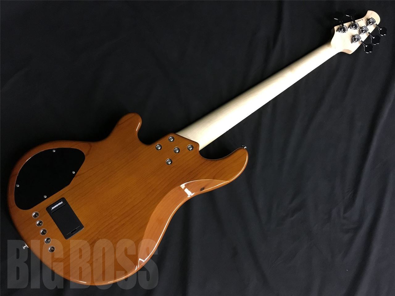 【受注生産】Lakland(レイクランド) Skyline Japan Series SK-5DX Amber Translucent / Maple FB - 3