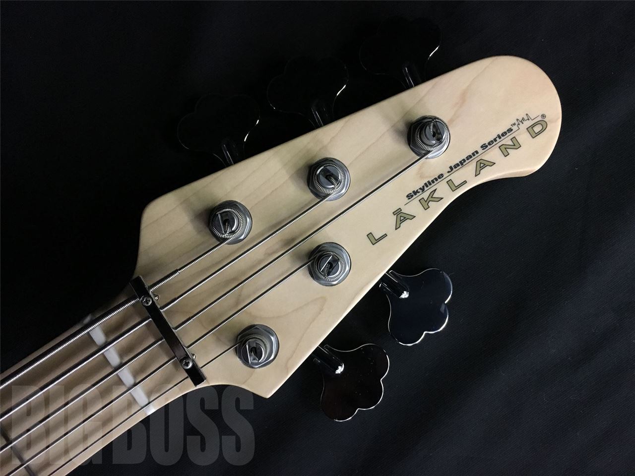 【受注生産】Lakland(レイクランド) Skyline Japan Series SK-5DX Amber Translucent / Maple FB - 5