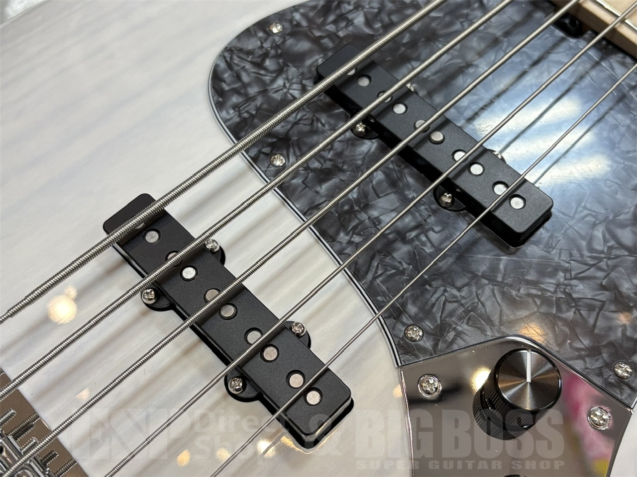 【即納可能】Kikuchi Guitars Hermes MV5 / Trans White GWS - 4