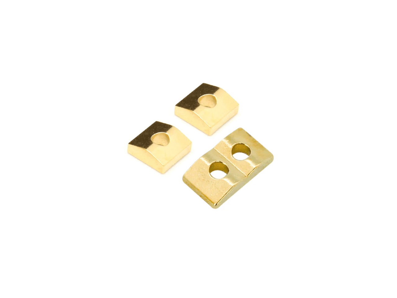Floyd Rose(フロイドローズ) FR7NCBG3P | 7-String Nut Clamping Blocks (Set of 3) -Gold-