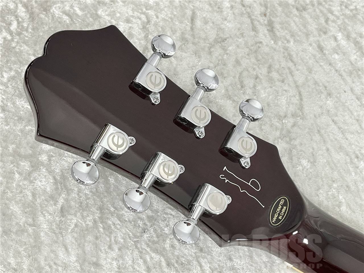 【即納可能】Epiphone ( エピフォン ) Noel Gallagher Riviera/Dark Wine Red  (セミアコースティックギター) お茶の水駅前店・別館 - 11