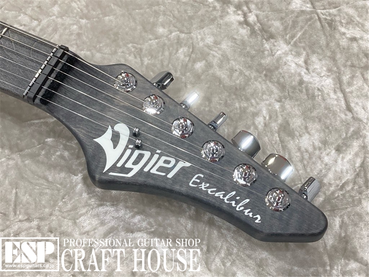 【即納可能】Vigier Guitars RART Excalibur Supra HSH VE6-CVS1 / #19 / Velours Noir　渋谷店