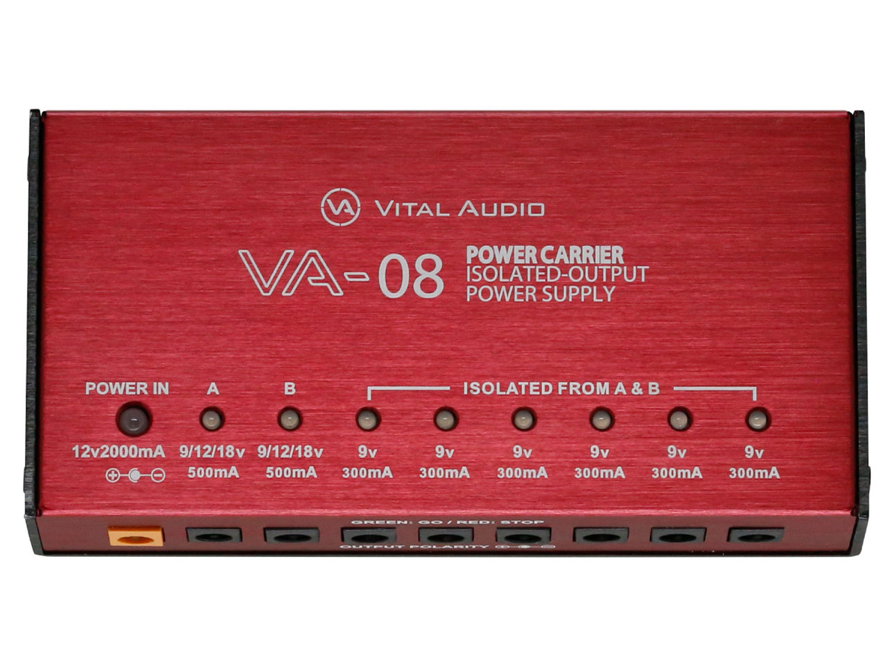 【お取寄せ商品】<br>Vital Audio POWER CARRIER VA-08 MkⅡ<br>(パワーサプライ)(バイタルオーディオ)