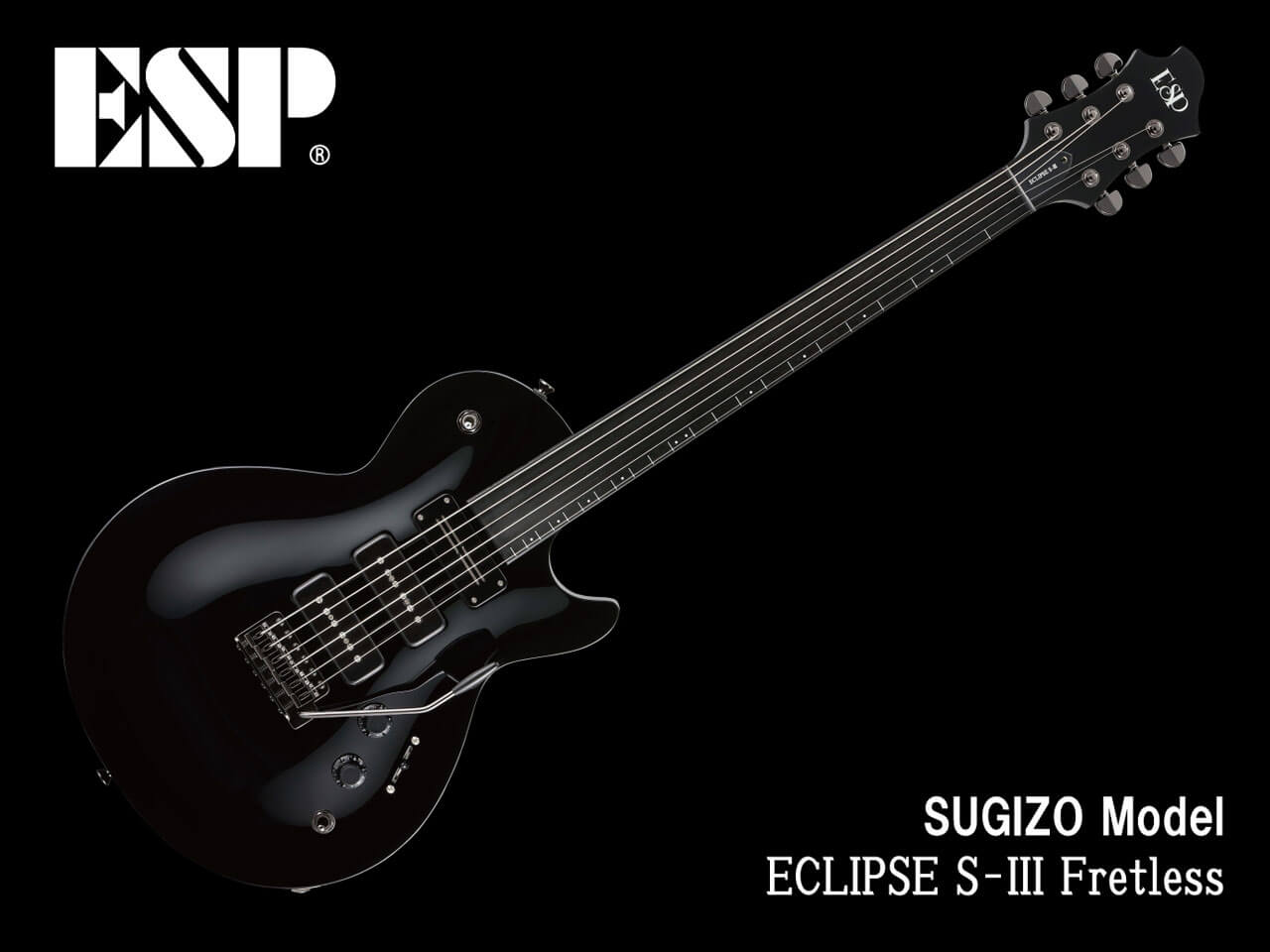 【受注生産】ESP(イーエスピー) ECLIPSE S-III Fretless (LUNA SEA/SUGIZOモデル)