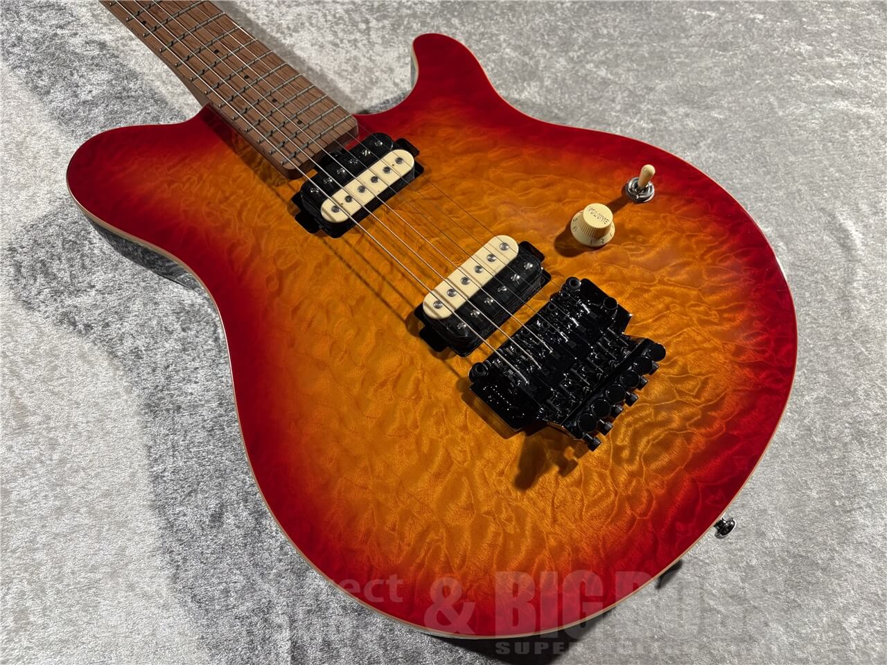 【即納可能】Sterling by MUSIC MAN(スターリン バイ ミュージックマン) Axis AX50 Quilted Maple (Lava Burst) 札幌店 - 10
