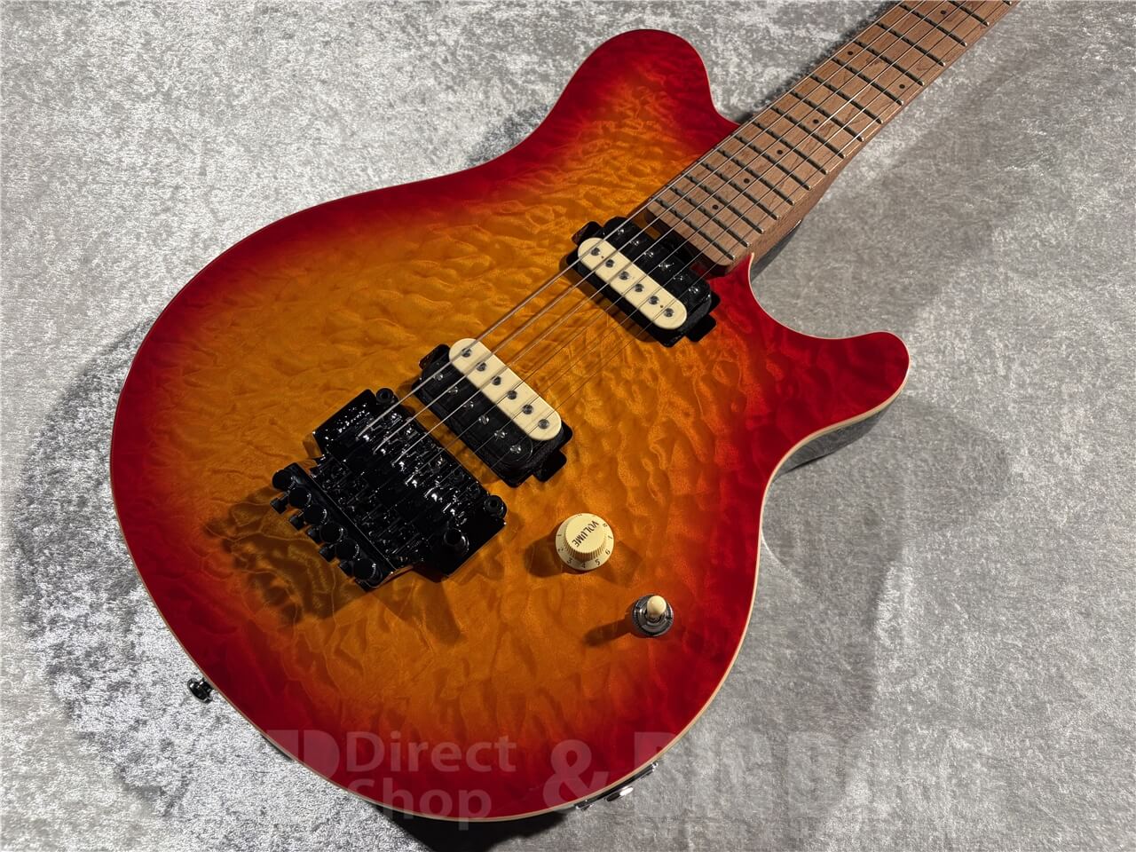 【即納可能】Sterling by MUSIC MAN(スターリン バイ ミュージックマン) Axis AX50 Quilted Maple (Lava Burst) 札幌店 - 2
