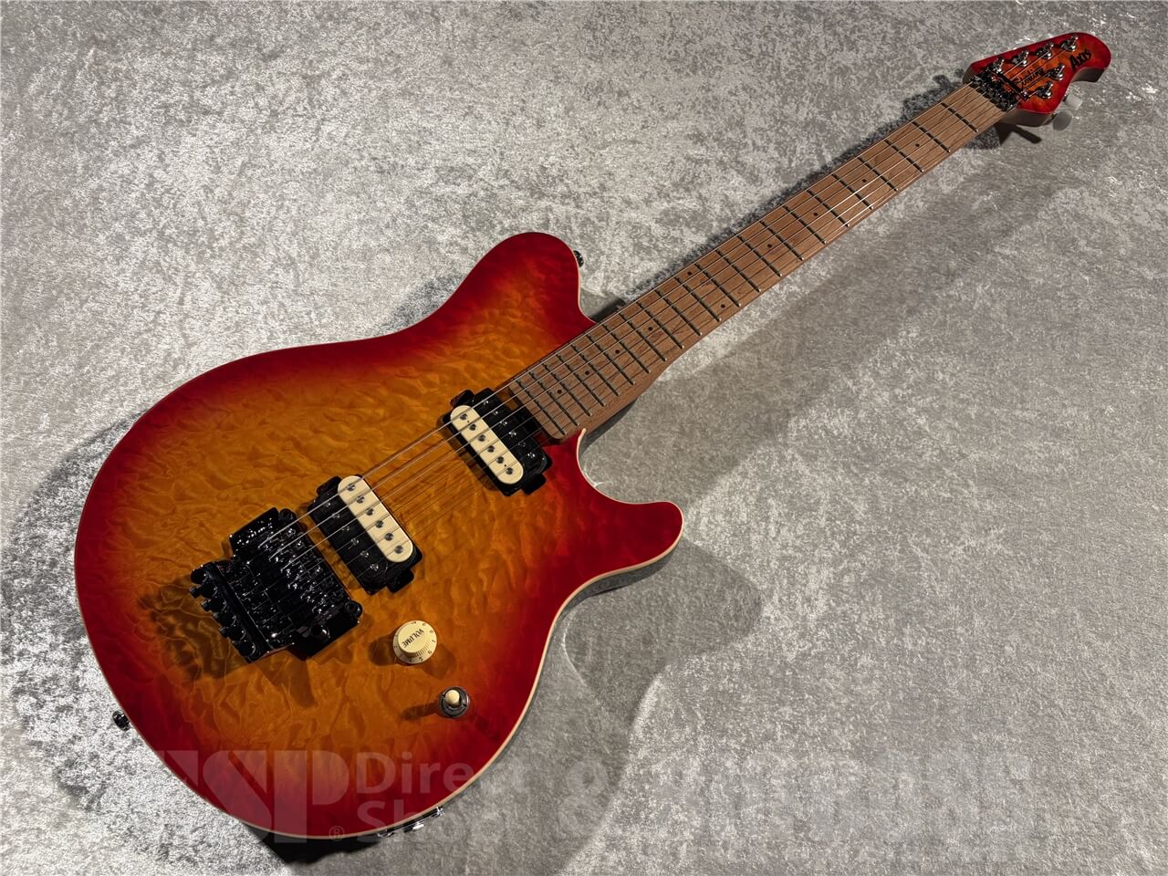 【即納可能】Sterling by MUSIC MAN(スターリン バイ ミュージックマン) Axis AX50 Quilted Maple (Lava Burst) 札幌店