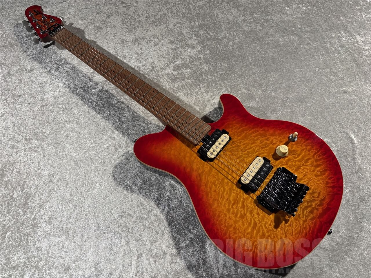 【即納可能】Sterling by MUSIC MAN(スターリン バイ ミュージックマン) Axis AX50 Quilted Maple (Lava Burst) 札幌店 - 9