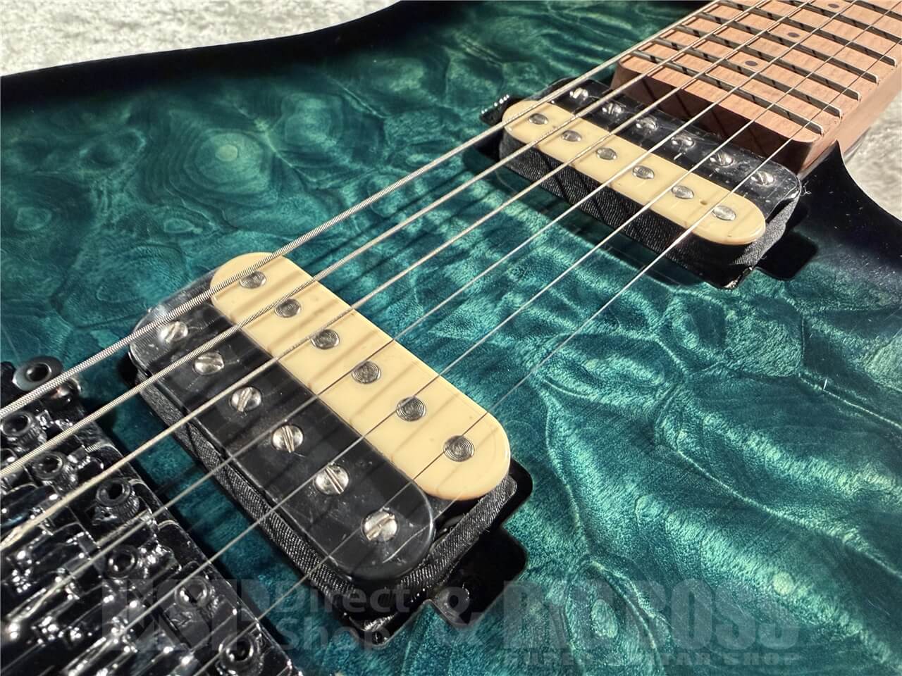 【即納可能】Sterling by MUSIC MAN(スターリン バイ ミュージックマン) Axis AX50 Quilted Maple (Yucatan Blue) 札幌店 - 3