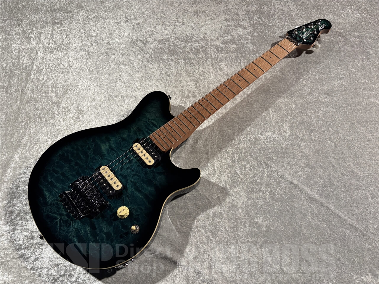 【即納可能】Sterling by MUSIC MAN(スターリン バイ ミュージックマン) Axis AX50 Quilted Maple (Yucatan Blue) 札幌店