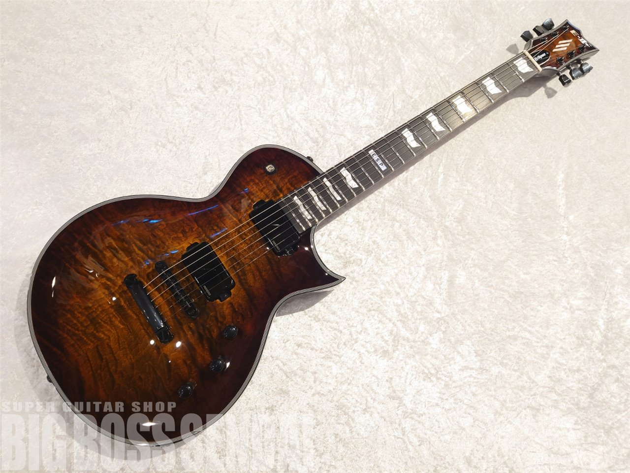 即納可能】E-II(イーツー) EC QM FL / Tiger Eye Sunburst 仙台店