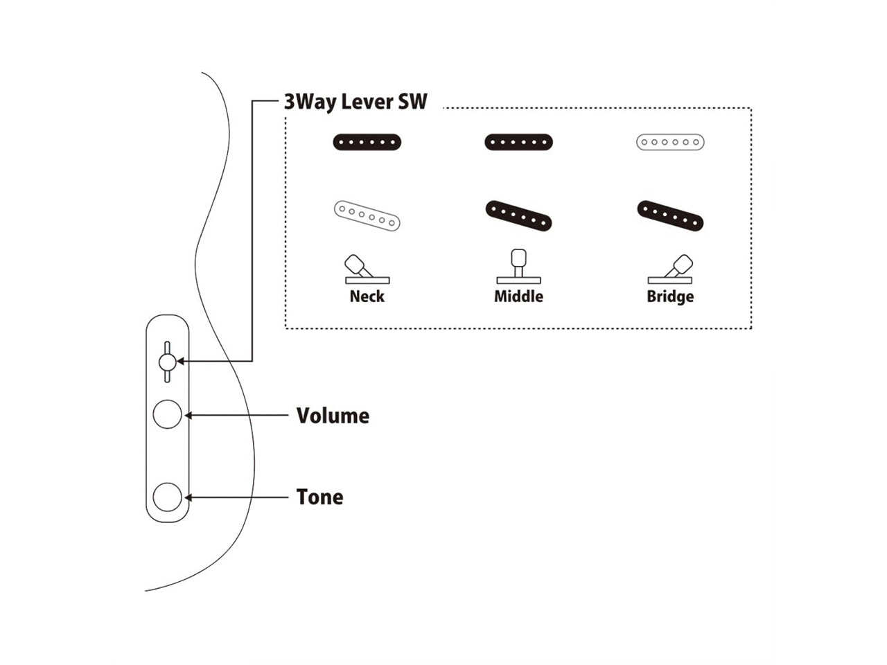 【お取り寄せ】FUJIGEN(FGN/フジゲン) NTE110MMHT / TBL(トランスペアレントブルー)