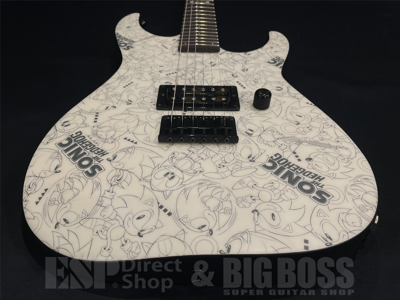 【即納可能】ESP×SONIC(イーエスピーxソニック) SONIC THE HEDGEHOG GUITAR III -Classic Sonic Edition- 京都店 - 6