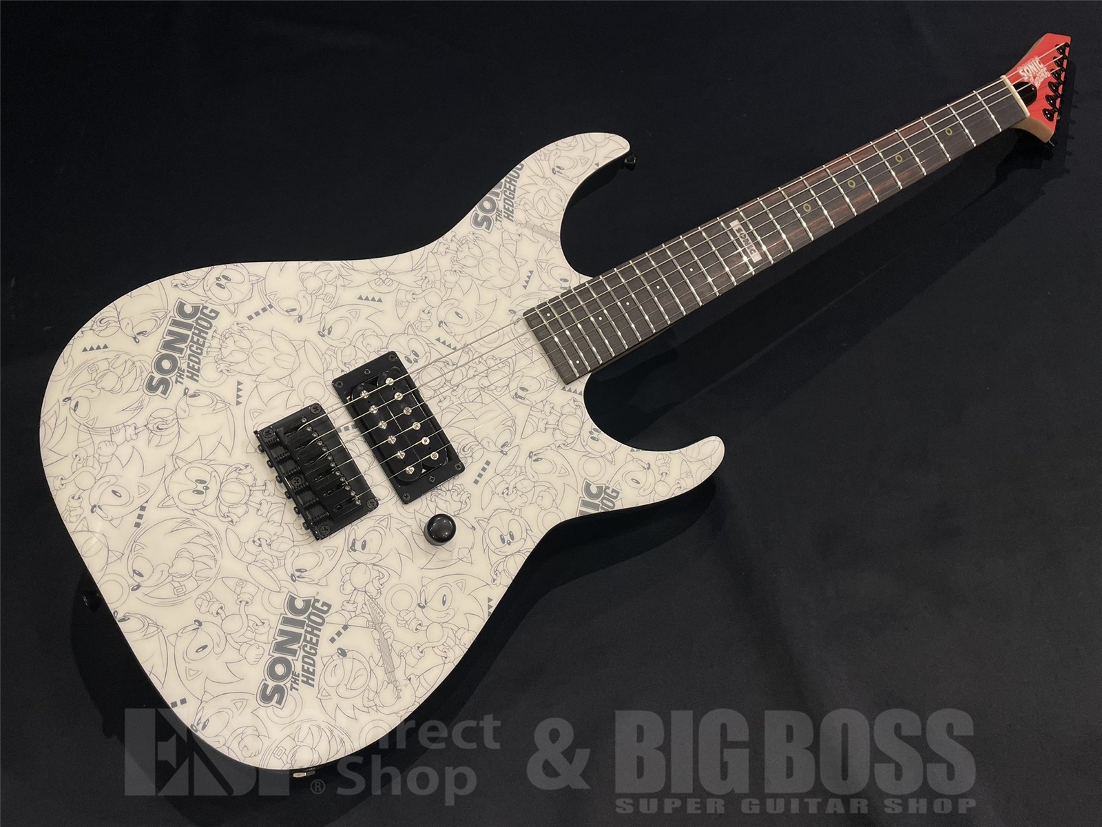 【即納可能】ESP×SONIC(イーエスピーxソニック) SONIC THE HEDGEHOG GUITAR III -Classic Sonic Edition- 京都店