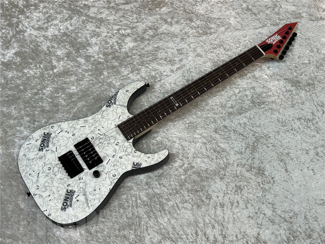 【即納可能】 ESP×SONIC SONIC THE HEDGEHOG GUITAR III -Classic Sonic Edition- 広島店