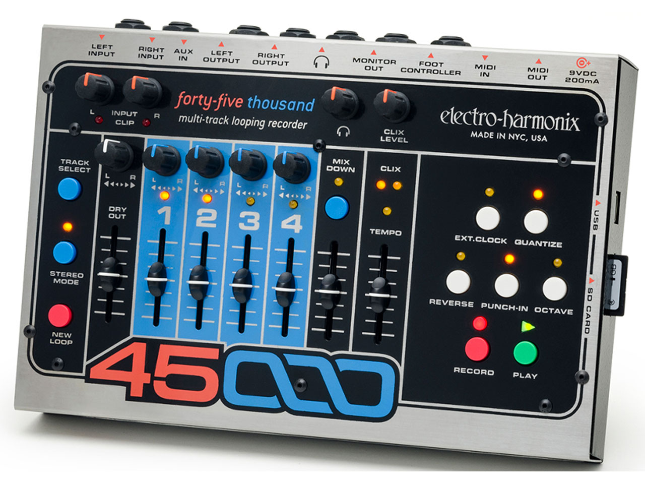 【お取寄せ商品】<br>Electro-Harmonix 45000 Multi-Track Looping Recorder<br>(ルーパー)(エレクトロハーモニックス)