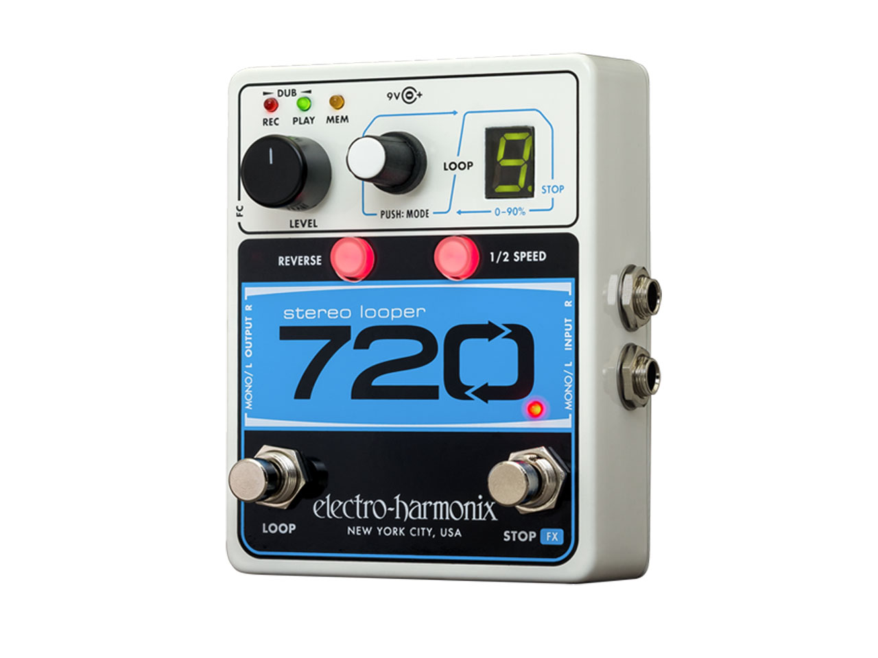 【お取寄せ商品】<br>Electro-Harmonix 720 Stereo Looper Recording Looper<br>(ルーパー)(エレクトロハーモニックス)