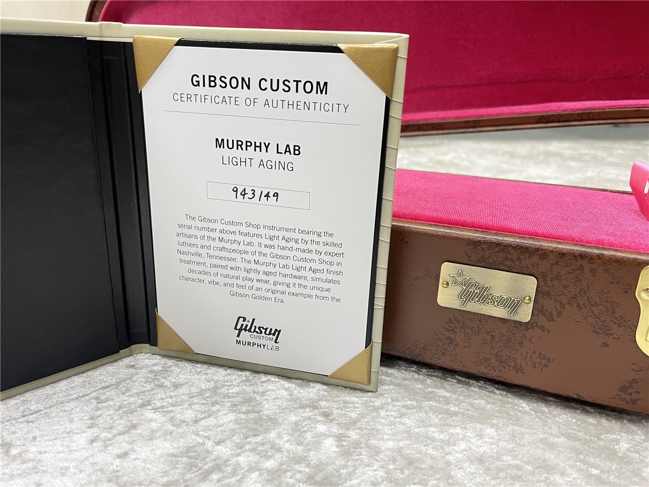 【即納可能】Gibson Custom Shop(ギブソンカスタムショップ)1959 Les Paul Standard(Dirty Lemon Burst Light Aged) 名古屋店