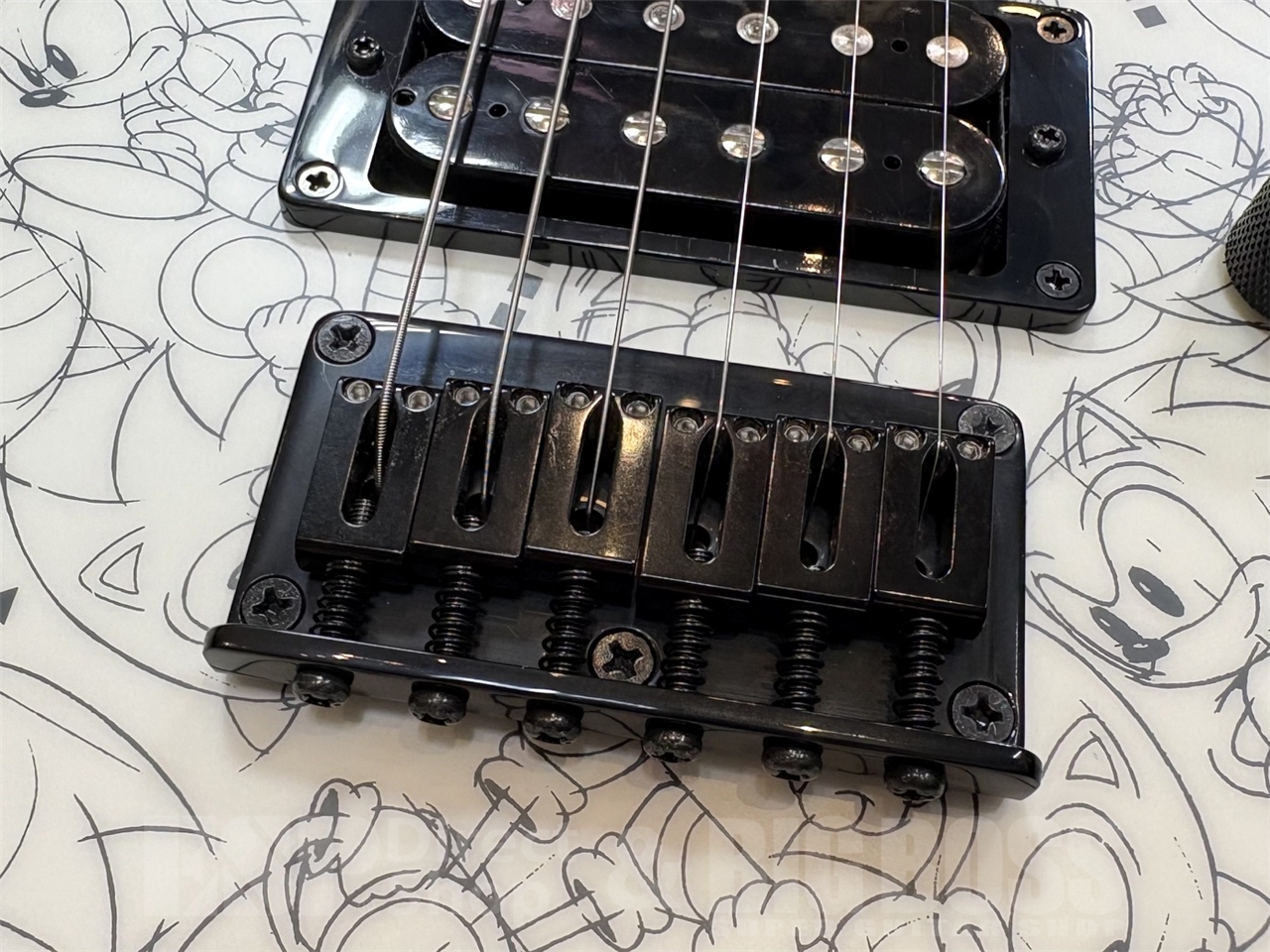 【即納可能】 ESP×SONIC SONIC THE HEDGEHOG GUITAR III -Classic Sonic Edition- GWS - 4