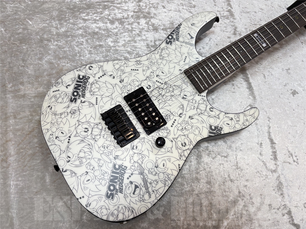 【即納可能】 ESP×SONIC SONIC THE HEDGEHOG GUITAR III -Classic Sonic Edition- GWS - 2