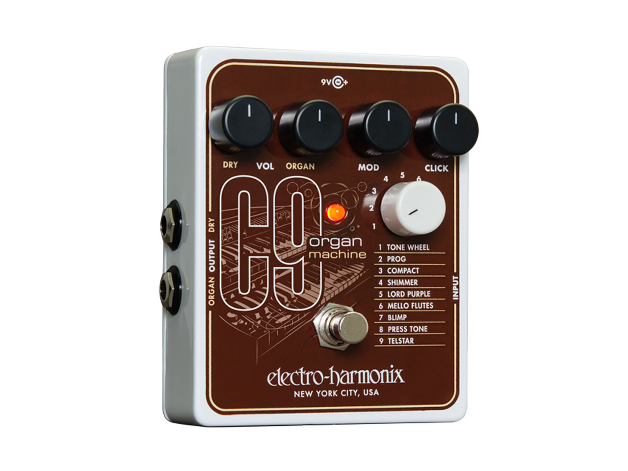 【お取寄せ商品】<br>Electro-Harmonix C9 Organ Machine<br>(エレクトロハーモニックス)