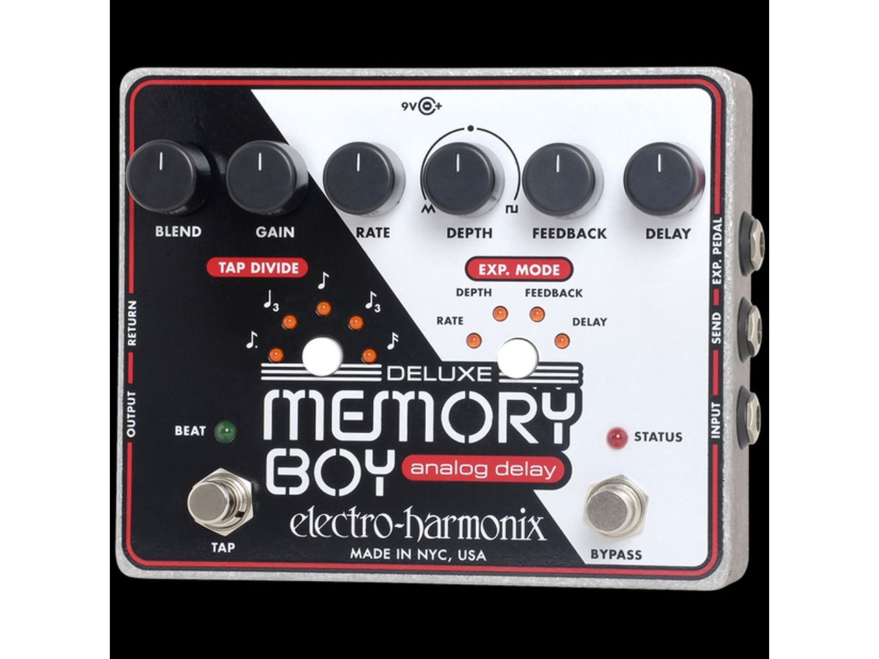 【お取寄せ商品】<br>Electro-Harmonix Deluxe Memory Boy Analog delay with tap tempo<br>(アナログディレイ)(エレクトロハーモニックス)