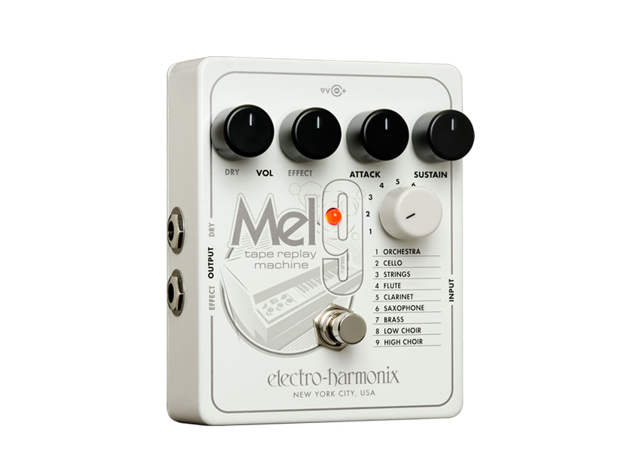 【お取寄せ商品】<br>Electro-Harmonix MEL9 Tape Replay Machine<br>(エレクトロハーモニックス)